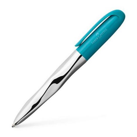 Długopis Faber-Castell N'Ice, turkusowy, XB